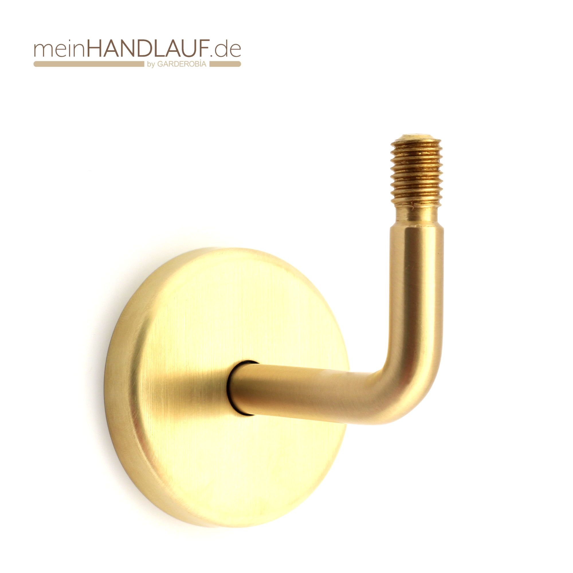Handlaufhalter Messing M12 Gewinde